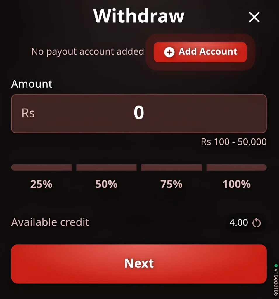 Withdrawal